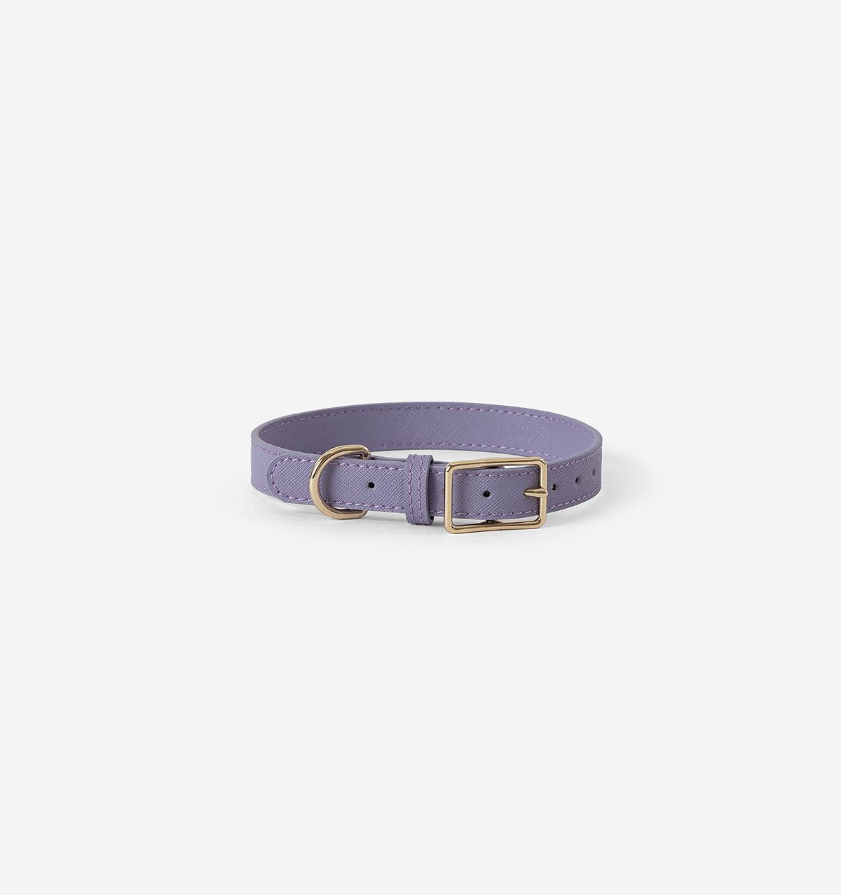 Lilac Purple Leather Dog Collar Shop Online Australia Mister Woof MISTER WOOF